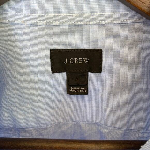 J. Crew Light Blue Long Sleeve Button Down Shirt - Large - Picture 4 of 4